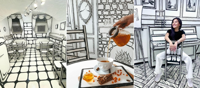 Neobični kafić koji izgleda kao da je ispao iz stripa, stekao veliku popularnost