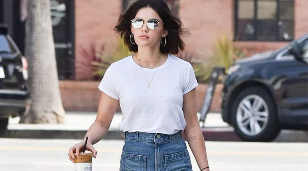 bijela majica moda pinterest