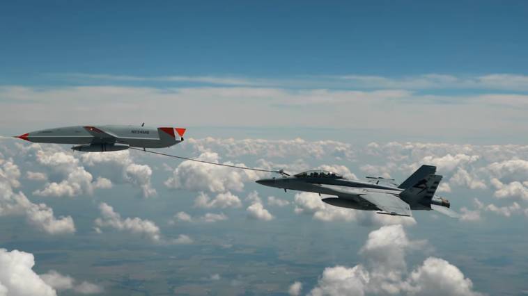 prvi puta u povijesti borbeni avion u zraku preuzeo gorivo iz drona VseLFT 758x426 1
