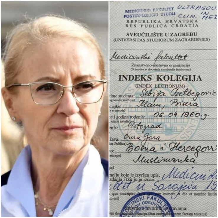 Rektorat UNSA-e dobio “prazne” dokumente: Nema traga o Sebijinim ispitima u Zagrebu