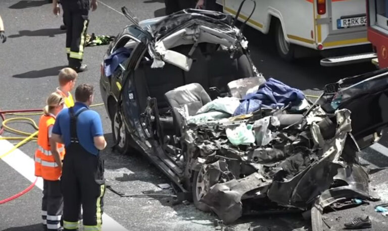 Stravična nesreća u Njemačkoj: Četvorica Srbijanaca poginula u smrskanom automobilu