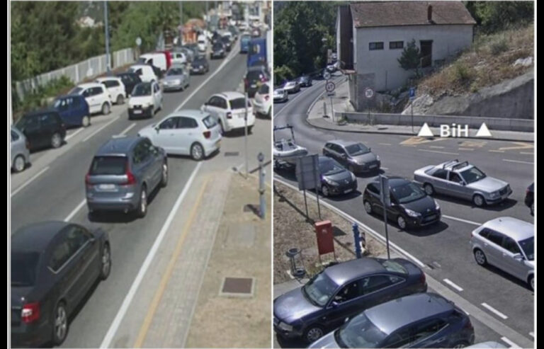 Kakvo je stanje prometa na graničnim prijelazima u Neumu