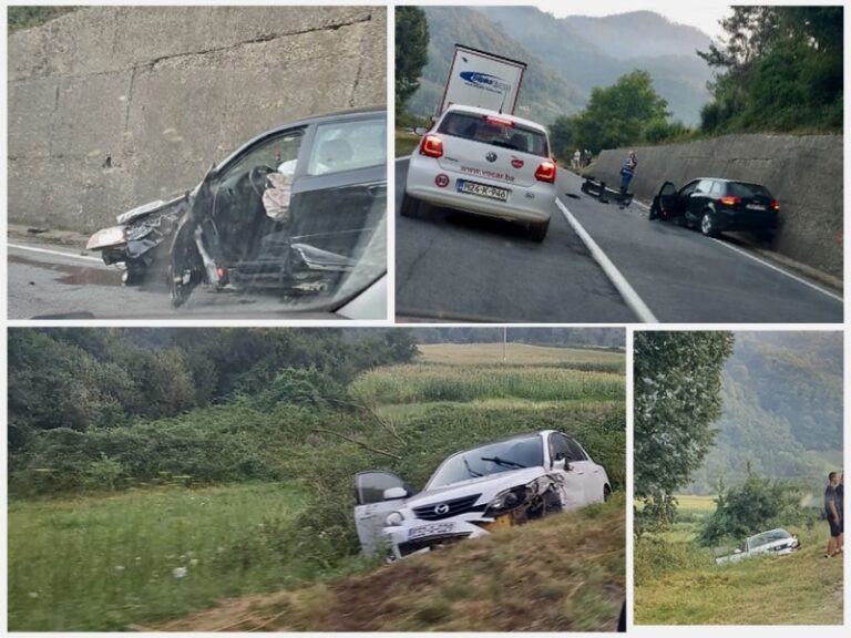 STRAVIČNE SCENE: Nova nesreća na M-17 u Begovom Hanu (FOTO)