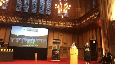 Komemoracija žrtvama genocida u Srebrenici održana u Londonu