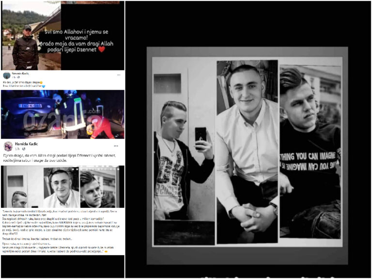 TUŽAN BAJRAM U BEGOVOM HANU: Mještani i prijatelji opraštaju se od mladića koji su poginuli u stravičnoj nesreći