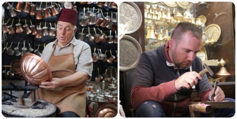 Sarajevske kazandžije: Nema još pravih turista, velikih kupaca, ali smo zadovoljni – prodamo neki servis , neku džezvicu