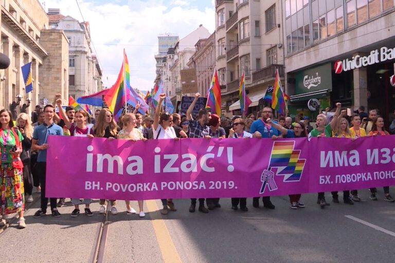 Ususret Bh. povorci ponosa: Da li građani u BiH imaju slobodu okupljanja?