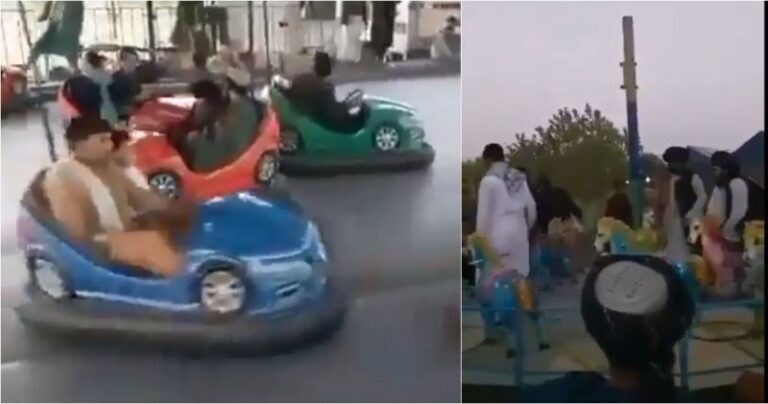 Talibani se dočepali zabavnog parka za djecu: Vozili autiće, penjali se na vrtuljak