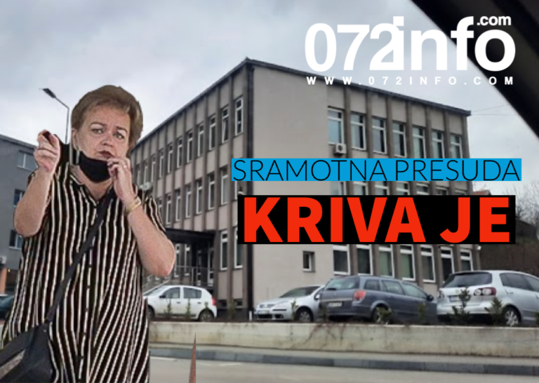 SRAMOTNA PRESUDA: Sutkinji Melisi Kovačević samo godina zatvora!