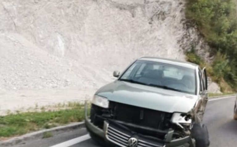 Velike gužve na ulazu u Konjic zbog nesreće