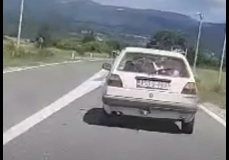 Snimak sa bh. cesta: U Golfu prevozio tele?