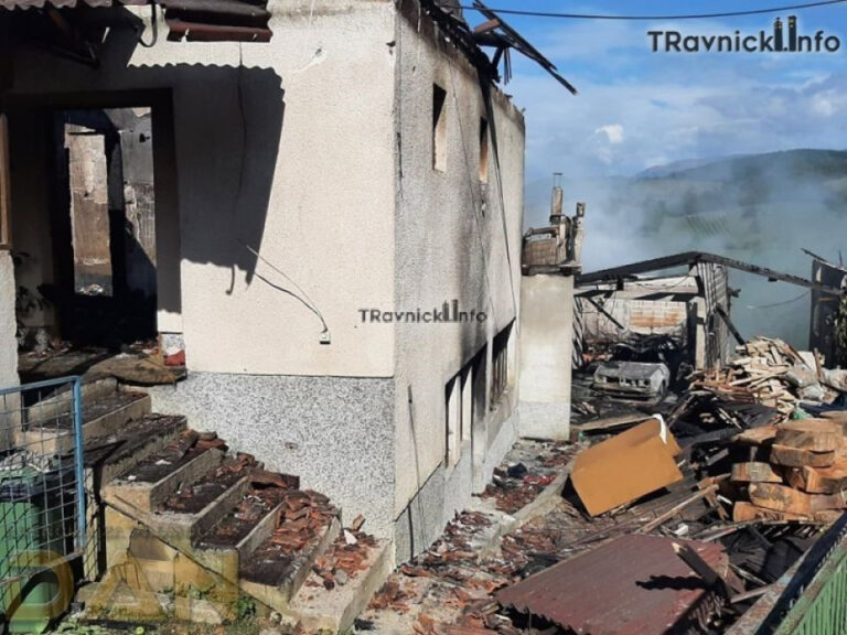 Strašni prizori nakon požara kod Viteza: Vatra progutala tvornicu koja je hranila stotinjak porodica