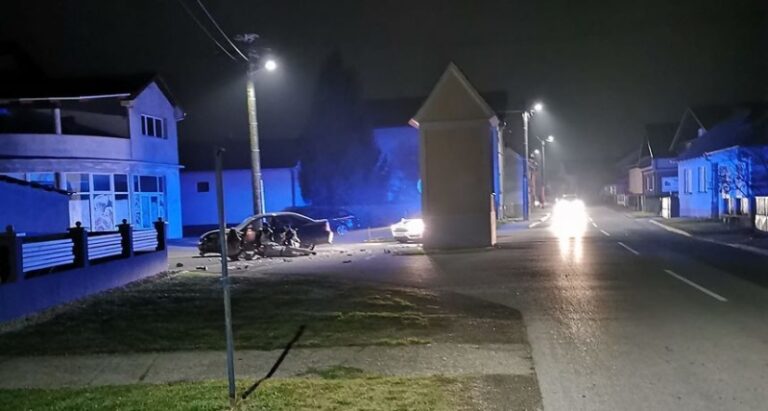 Pijani vozač bježao od policije i “zabio” se u kapelicu