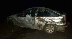 razlupan auto uzas