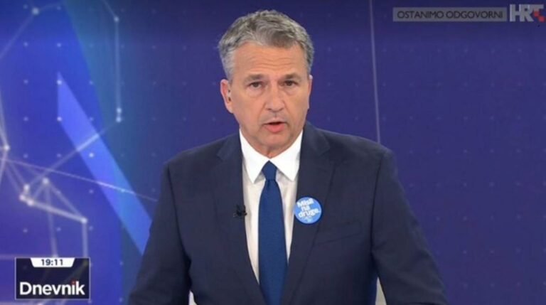 Lapsus voditelja HRT-a dok je govorio o Milanoviću i Srebrenici: “B.a.B.e i kučk…”