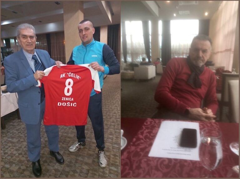 Damir Hukić i Amir Došić u RK Čeliku