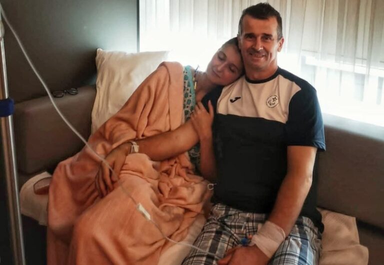 Zikret Mahmutović RVI bez noge donirao je kćerki Amni 70 posto jetre i tako joj spasio život