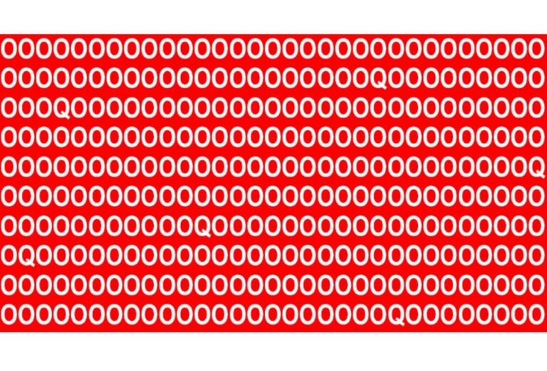 Skoro svi pogriješe prvi put: Koliko slova Q je na slici