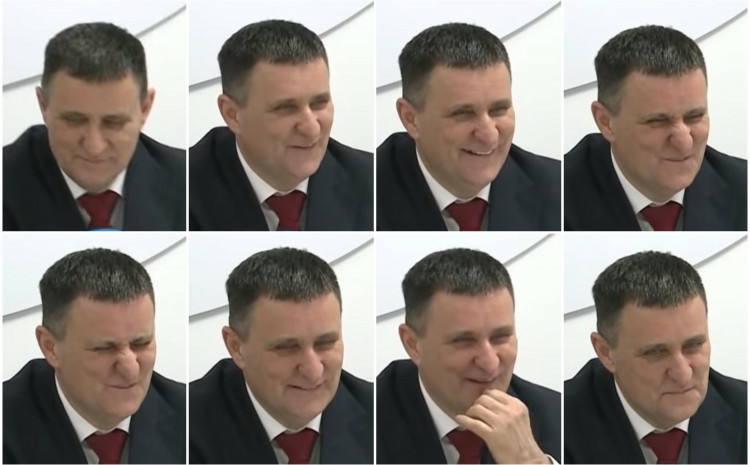 Pogledajte izraze lica Vlade Đajića kada se Dodik javio Čoviću na telefon usred konferencije za novinare