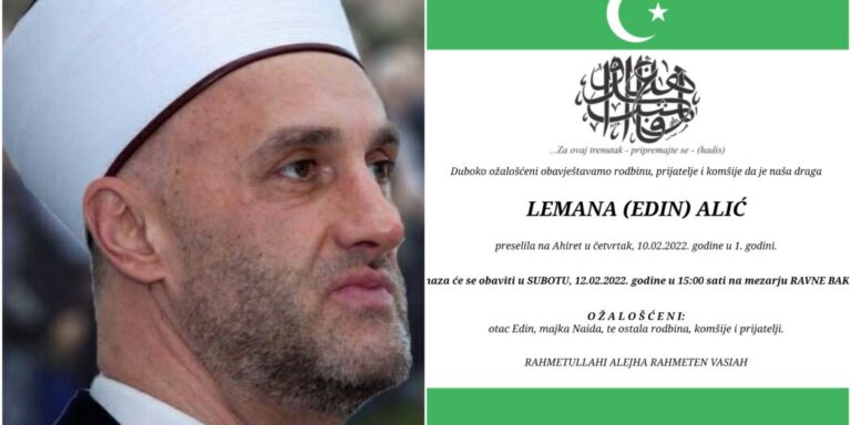 Babo tabut malene Lemane nosio prema mezaru: Ef. Velić opisao tužne prizore sa dženaze