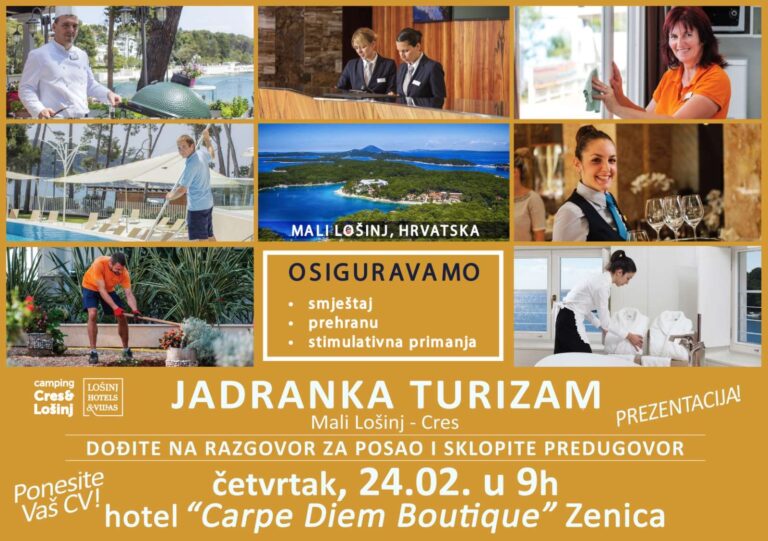 ZENICA: Prilika za posao, dođite na prezentaciju i sklopite ugovor