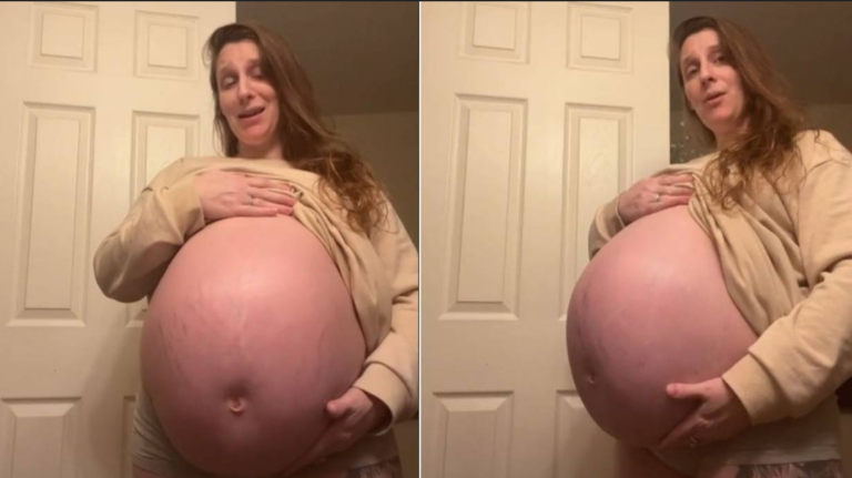 Žena trudna s jednim djetetom pokazala svoj ogromni trbuh (VIDEO)