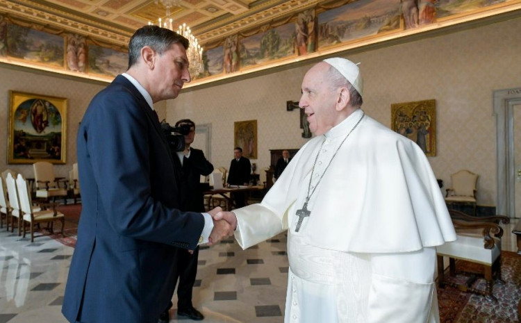 Slovenski predsjednik Pahor: Papu Franju stanje u BiH posebno brine