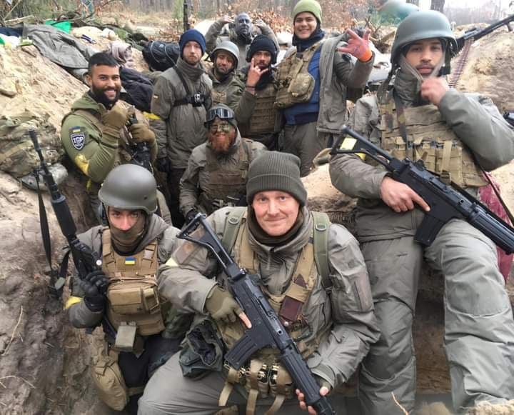 Dobrovoljci iz Međunarodne legije štite Kijev