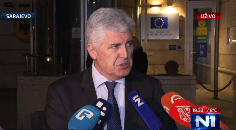 Čović nakon današnjih pregovora: Neki bi da brutalno mijenjaju strukturu BiH