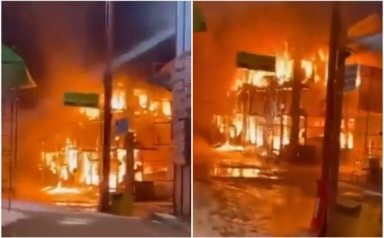 Gori jedan od najvećih trgovačkih centara u Istočnoj Evropi, jedan od vatrogasaca stradao