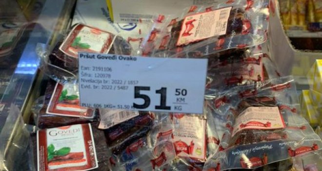 DOKLE VIŠE: Cijena suhog mesa skočila na 51 KM!