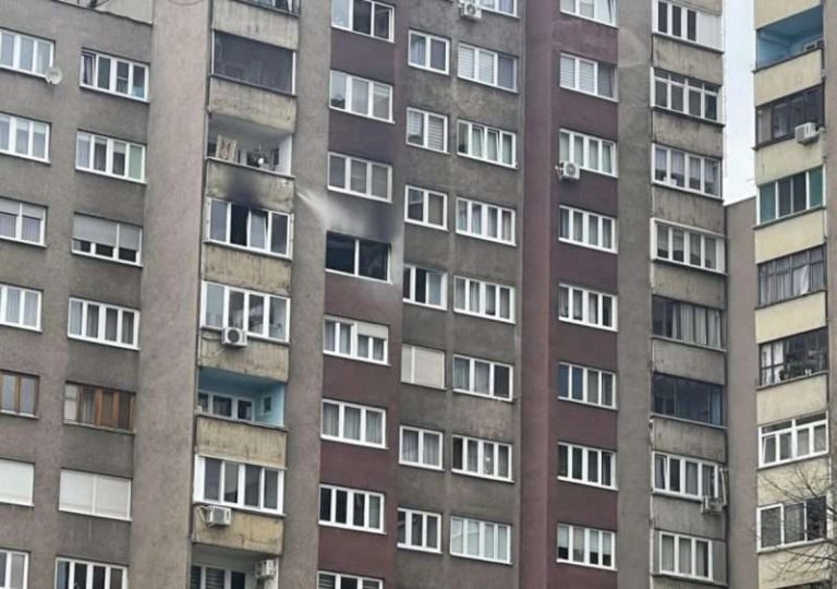 Pogledajte posljedice požara na devetom spratu “Kineskog zida” u Zenici