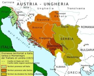 granice balkanske drzave 1915 sd