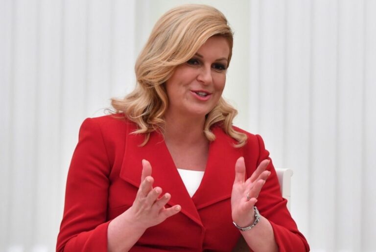 Kolinda Grabar-Kitarović: Putin bi radije umro nego priznao poraz