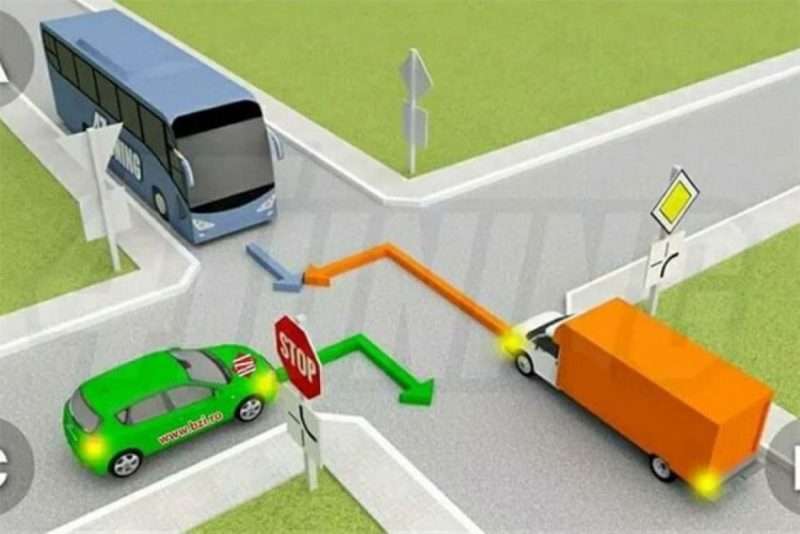 raskrsnica saobracaj prtscer