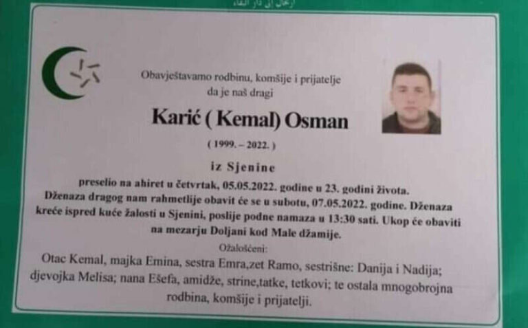 Tragedija: Mladić u 23. godini poginuo na gradilištu u Lukavcu, danas mu dženaza