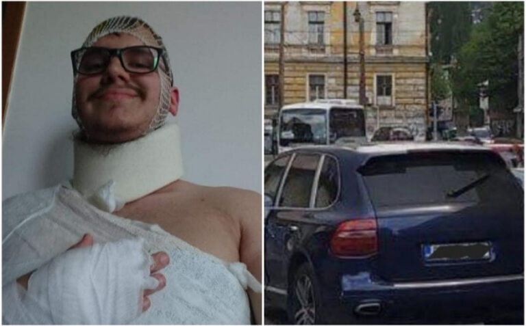 Student koji je Porscheom udaren na Drveniji: Samo se sjećam trolejbusa i bolnice kada su mi namještali rame 