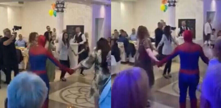 Video Spiderman-a kako igra kolo na svadbi postao viralan