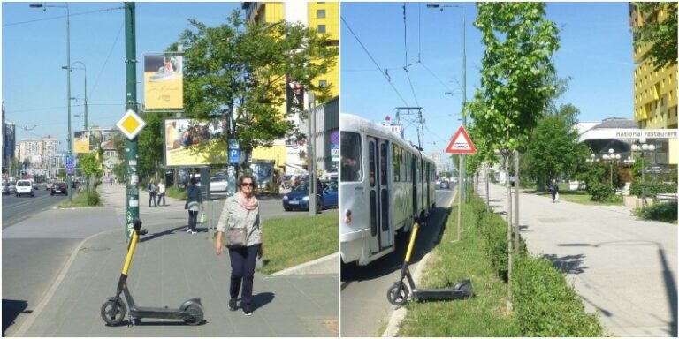 Kad nema propisa može kako ko hoće: Pogledajte kako se parkiraju električni romobili