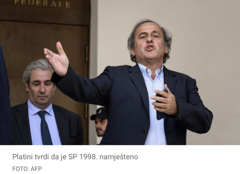 Platini: Na Mundijalu 1998. žrijeb je bio namješten