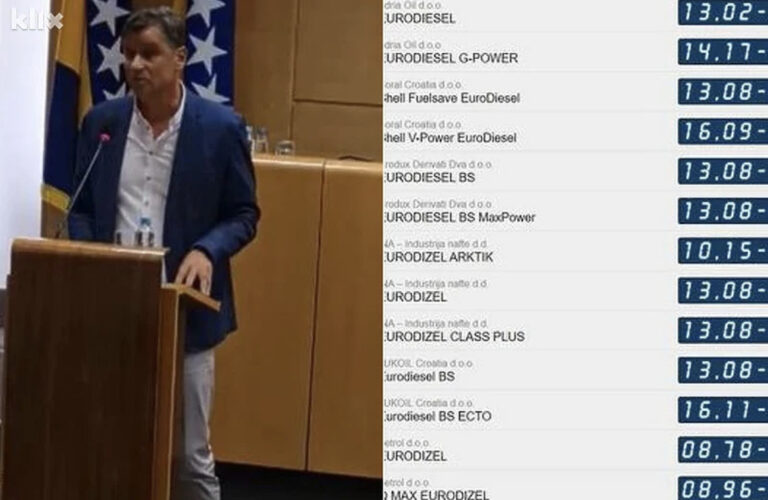 Novalić upoređivao cijene goriva u Hrvatskoj i FBiH, no nije iznio tačne podatke