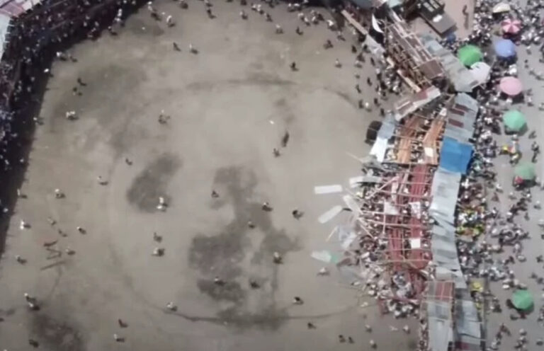 Uznemirujuće: Srušila se tribina tokom borbe bikova, četvero poginulo i više od 300 povrijeđeno