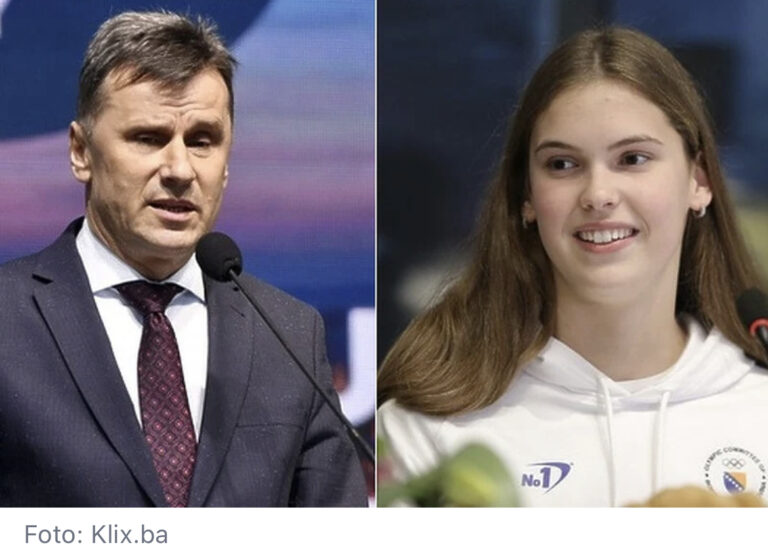 Novalić čestitao Lani Pudar: Nastavit ćemo osiguravati podršku za tvoje nove uspjehe