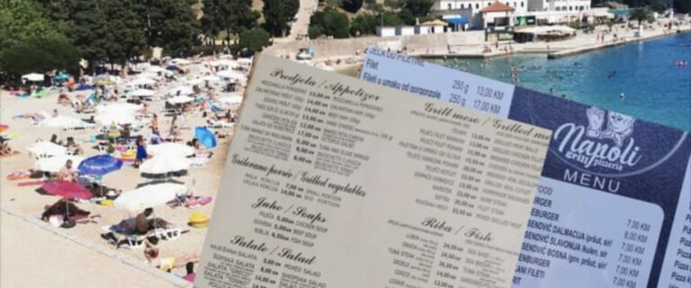 Provjerili smo cijene u Neumu: Na plažama još nema gužve, evo koliko ćete platiti piće i hranu