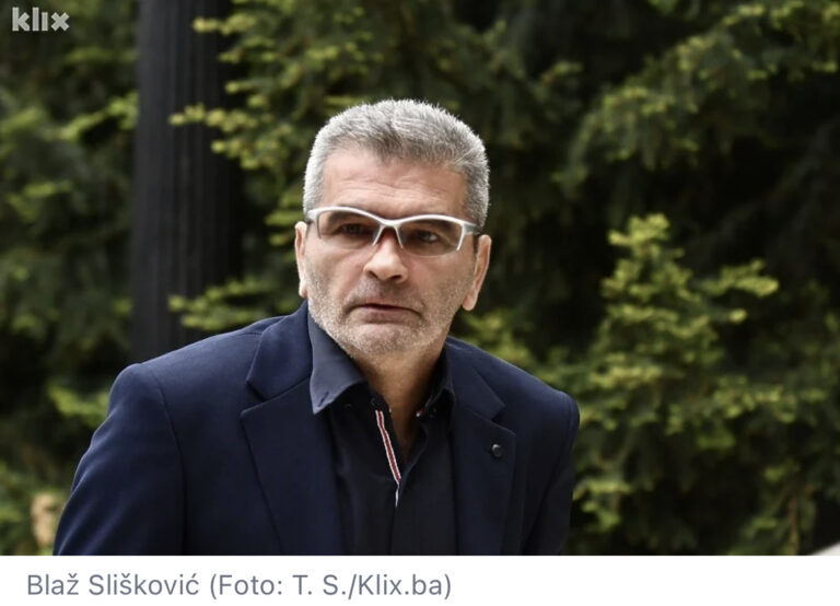 Slišković: Drago mi je da je Stari most srušen