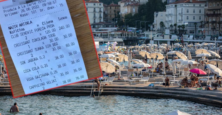 Šok račun s Jadrana: Turista ne vjeruje za šta je platio 140 KM