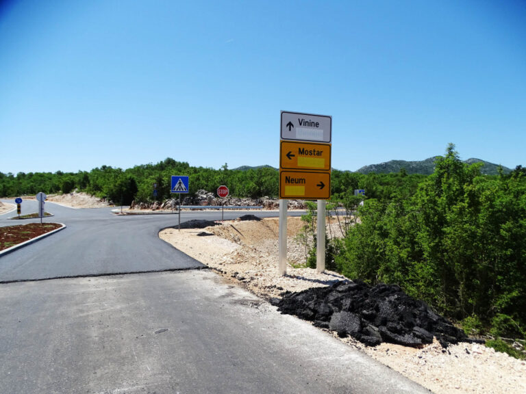 Cesta Stolac-Neum u julu u funkciji: Posljednji metri asfalta do bh. mora