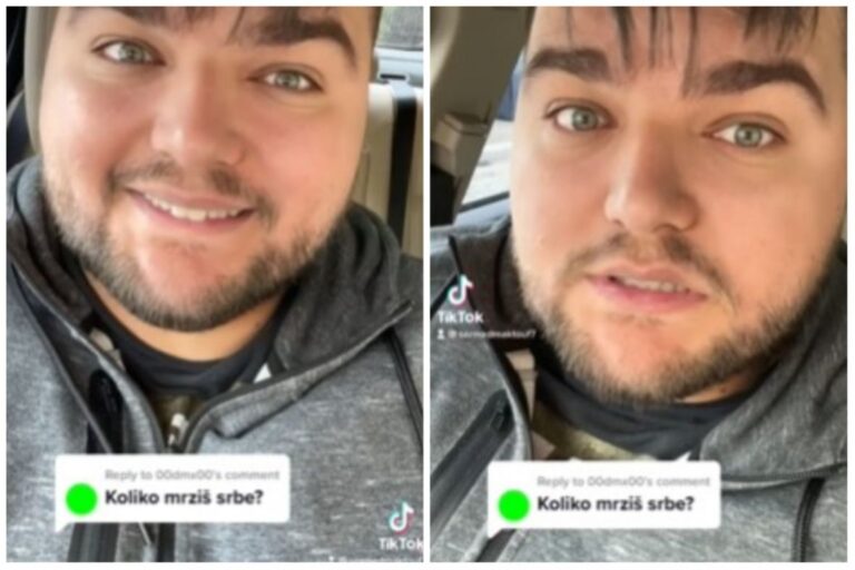 Tiktoker iz BiH dobio pitanje ‘koliko mrziš Srbe’: Njegov odgovor je lekcija mnogim…