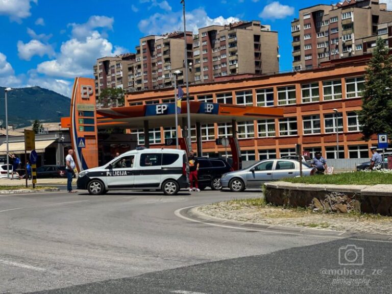 Sudar na Meokušnicama, policija na licu mjesta (FOTO)
