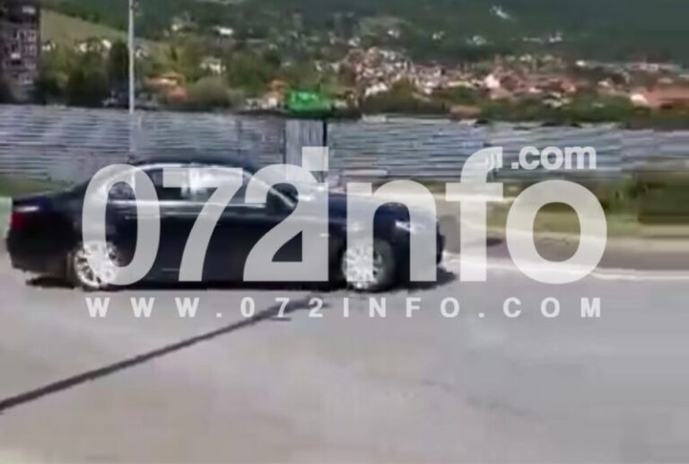 ZENICA | MOŽE LI U SLOVENIJI OVAKO: Vozač BMW-a driftao u kružnom toku (VIDEO)